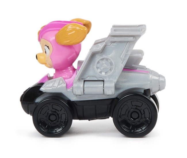 Patrula catelusilor pup squad racers vehicul metalic skye scara 1:55 Patrula catelusilor pup squad racers vehicul metalic skye scara 1:55