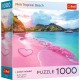 Puzzle trefl 1000 colectia sua plaja tropicala roz poster inclus Puzzle trefl 1000 colectia sua plaja tropicala roz poster inclus