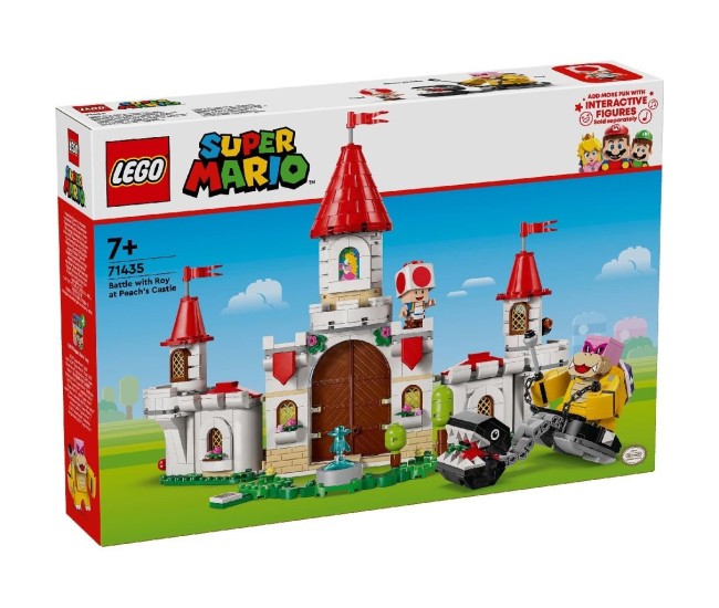 Lego super mario batalia cu roy la castelul lui peach 71435 Lego super mario batalia cu roy la castelul lui peach 71435