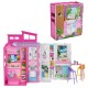 Barbie casa de papusi barbie cu 4 zone pliabila Barbie casa de papusi barbie cu 4 zone pliabila