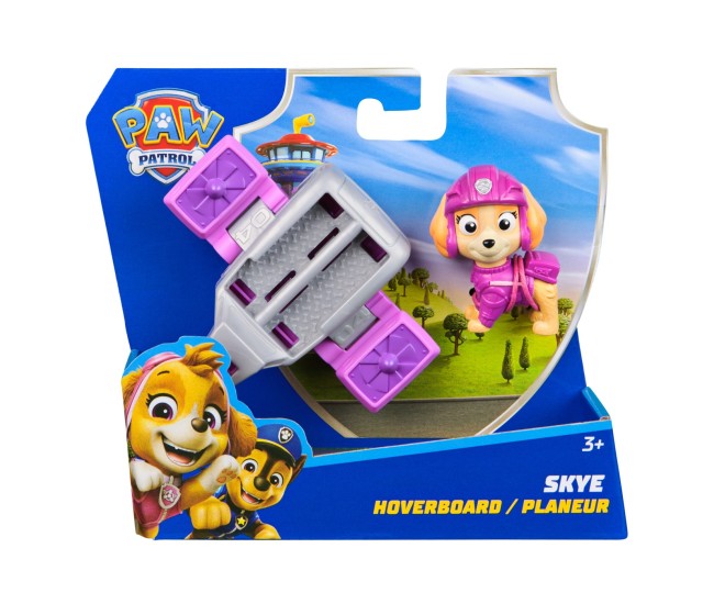 Patrula catelusilor action pups set vehicul de salvare hoverboard si figurina skye 5 cm Patrula catelusilor action pups set vehicul de salvare hoverboard si figurina skye 5 cm