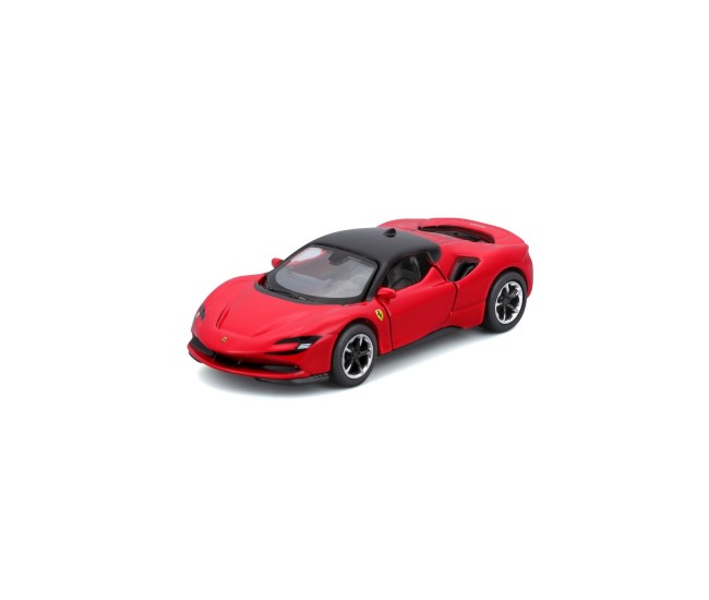 Maisto masinuta metalica speed icons ferrari sf90 stradale rosu scara 1 la 64