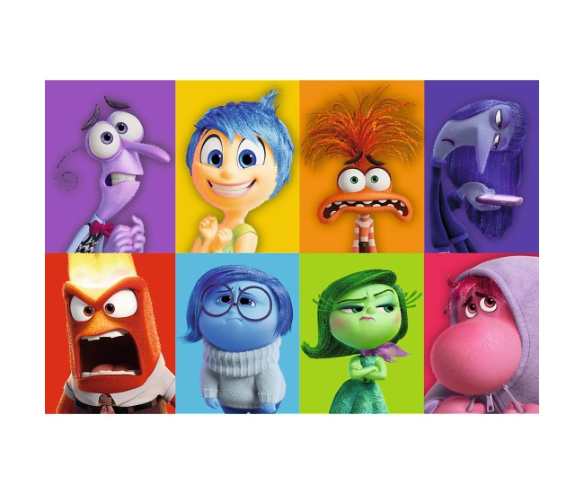 Puzzle trefl 60 disney inside out 2 emotiile copiilor Puzzle trefl 60 disney inside out 2 emotiile copiilor