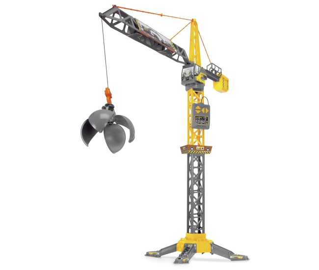 Dickie macara mighty crane 110cm rotatie 360 cu telecomanda Dickie macara mighty crane 110cm rotatie 360 cu telecomanda