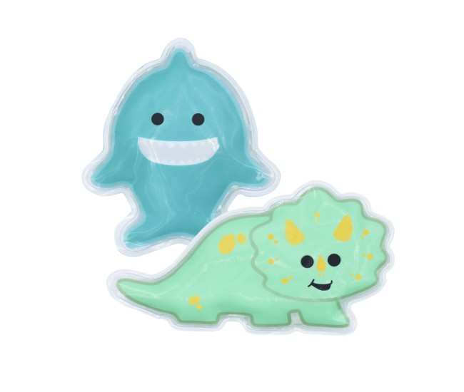 Set 2 pachete gel termic melii model dino rechin Set 2 pachete gel termic melii model dino rechin