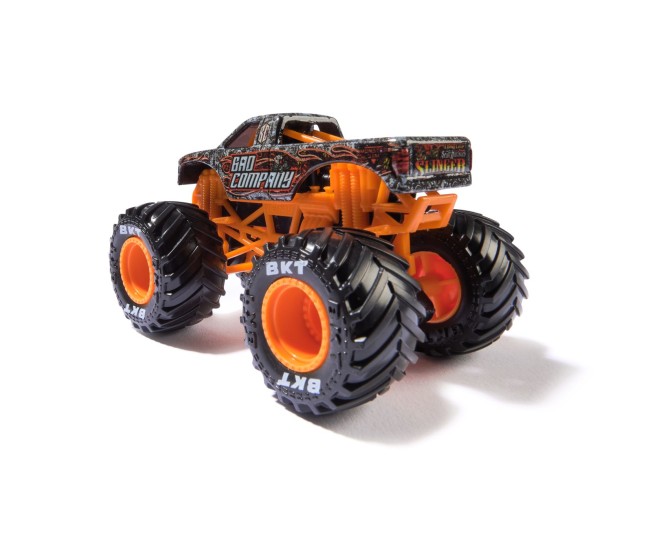 Monster jam masinuta metalica bad company scara 1 la 64 Monster jam masinuta metalica bad company scara 1 la 64