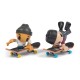Tech dech sk8 crew pachet 2 seturi placa si figurina 9.6cm sapca neagra si casca neagra Tech dech sk8 crew pachet 2 seturi placa si figurina 9.6cm sapca neagra si casca neagra