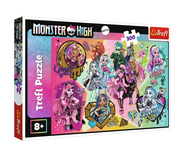 Puzzle trefl 300 monster high zombi in top Puzzle trefl 300 monster high zombi in top