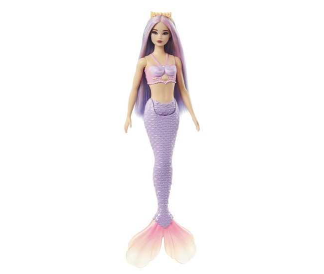 Barbie dreamtopia papusa sirena cu par mov si coada mov Barbie dreamtopia papusa sirena cu par mov si coada mov