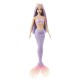 Barbie dreamtopia papusa sirena cu par mov si coada mov Barbie dreamtopia papusa sirena cu par mov si coada mov