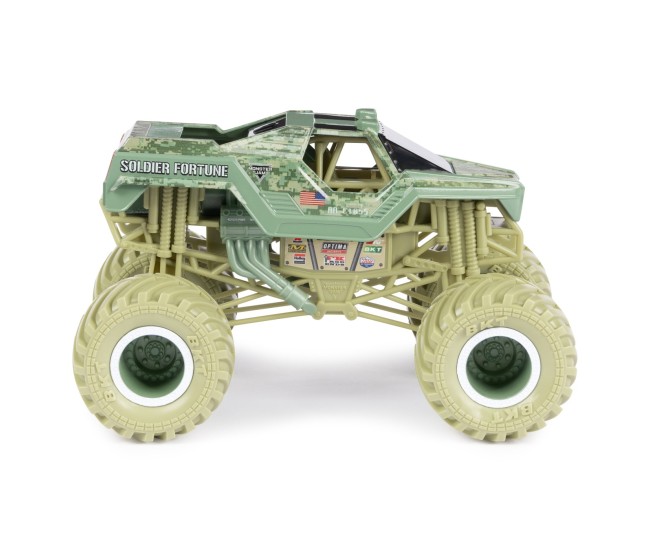 Monster jam masinuta metalica soldier fortune scara 1:24 Monster jam masinuta metalica soldier fortune scara 1:24