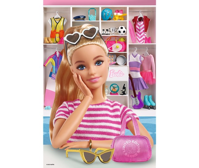 Puzzle trefl 100 barbie sa o cunoastem pe barbie Puzzle trefl 100 barbie sa o cunoastem pe barbie
