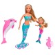 Papusi steffi si evi sirene cu delfin Papusi steffi si evi sirene cu delfin