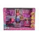 Set papusa steffi cu 3 bebelusi si accesorii Set papusa steffi cu 3 bebelusi si accesorii