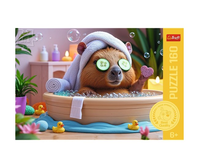 Puzzle trefl 160 capibara la spa Puzzle trefl 160 capibara la spa