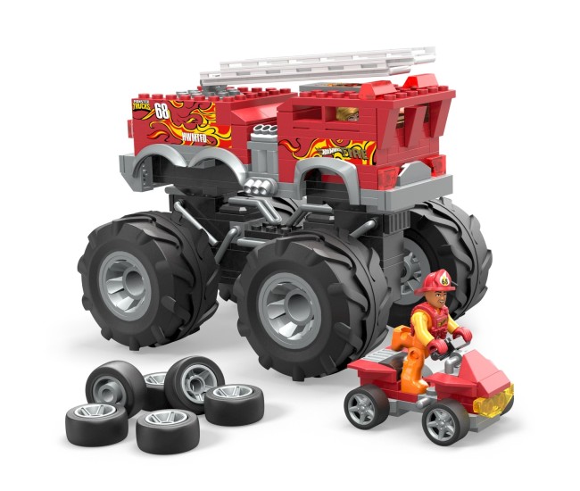 Hot wheels monster truck mega set constructie 5 alarm Hot wheels monster truck mega set constructie 5 alarm