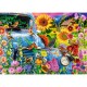 Puzzle trefl 1000 premium plus tea time viata la tara pasari cantatoare Puzzle trefl 1000 premium plus tea time viata la tara pasari cantatoare