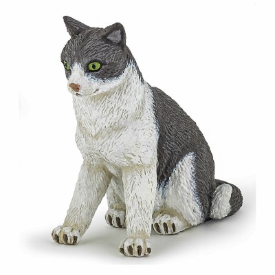 Papo figurina pisica sezand