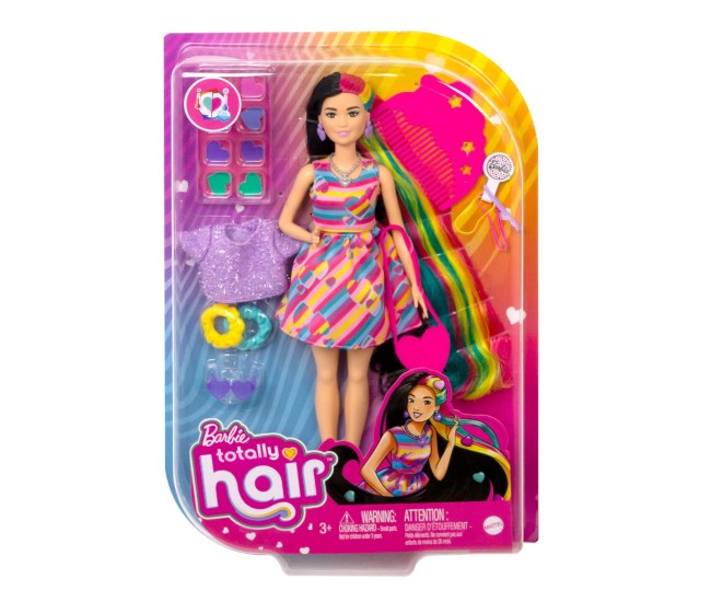 Barbie totally hair papusa barbie bruneta Barbie totally hair papusa barbie bruneta