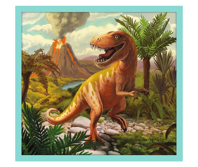 Puzzle trefl 10in1 lumea dinozaurilor Puzzle trefl 10in1 lumea dinozaurilor