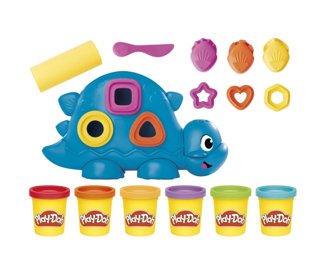 Play doh jucarie cu activitati dinozaur cu forme si culori Play doh jucarie cu activitati dinozaur cu forme si culori