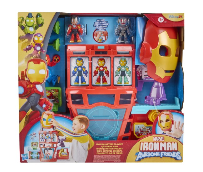 Marvel iron man si prietenii sai uimitori set de joaca Marvel iron man si prietenii sai uimitori set de joaca