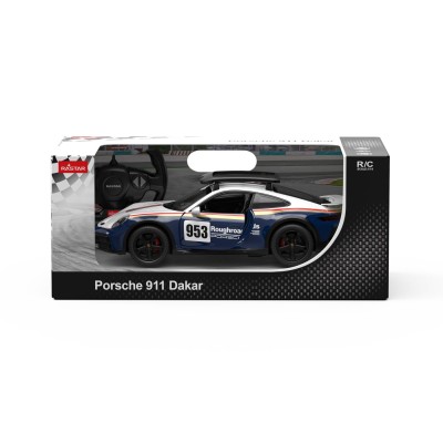 Masina cu telecomanda porsche 911 dakar scara 1 la 14