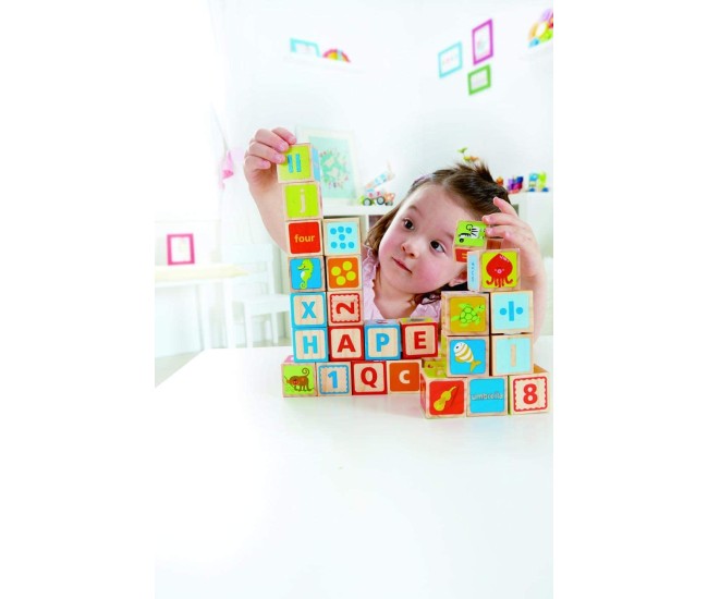 Hape cuburi abc Hape cuburi abc
