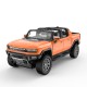 Masina cu telecomanda gmc hummer ev portocaliu scara 1 la 16 Masina cu telecomanda gmc hummer ev portocaliu scara 1 la 16