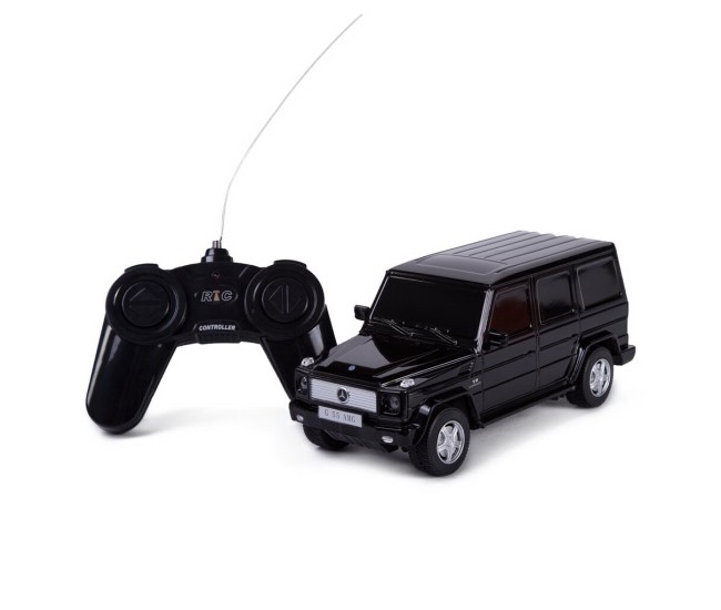 Masina cu telecomanda mercedes-benz g55 negru cu scara 1 la 24 Masina cu telecomanda mercedes-benz g55 negru cu scara 1 la 24