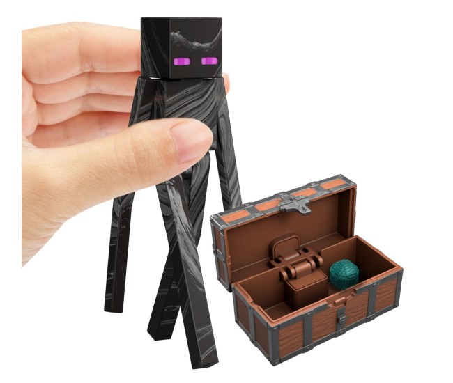 Minecraft set figurina enderman cu accesorii Minecraft set figurina enderman cu accesorii