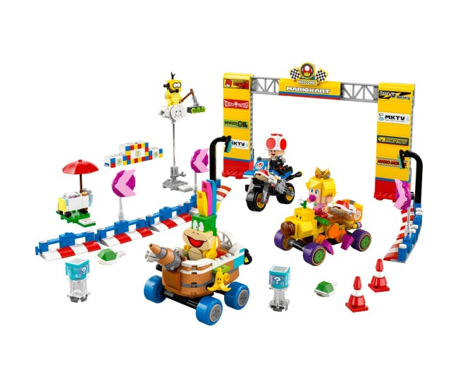Lego super mario mario kart set baby peach si grand prix 72036 Lego super mario mario kart set baby peach si grand prix 72036