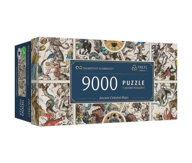 Puzzle trefl uft 9000 harti celeste antice Puzzle trefl uft 9000 harti celeste antice