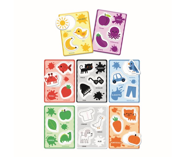 Agerino baby montessori recunoasterea culorilor Agerino baby montessori recunoasterea culorilor