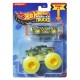 Hot wheels monster truck si masinuta metalica hotweiler