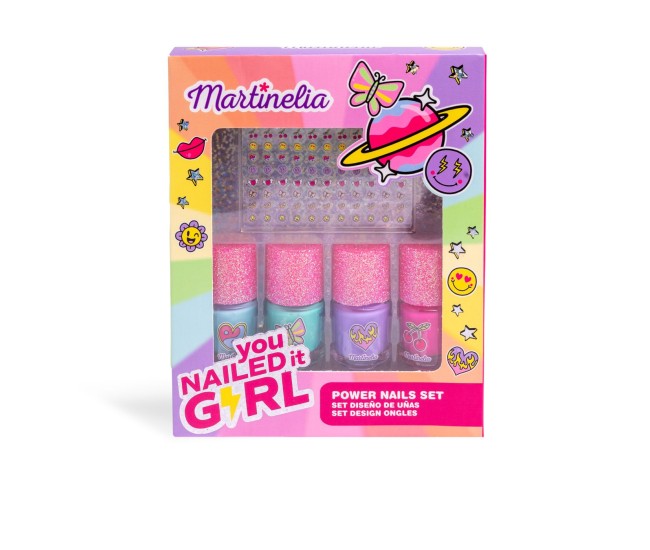 Martinelia super girl set 4 lacuri de unghii si accesorii Martinelia super girl set 4 lacuri de unghii si accesorii