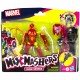 Marvel avengers mix mashers figurina iron spider cu accesorii 12cm Marvel avengers mix mashers figurina iron spider cu accesorii 12cm