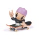 Tech dech sk8 crew pachet placa si figurina 9.6cm sapca mov Tech dech sk8 crew pachet placa si figurina 9.6cm sapca mov