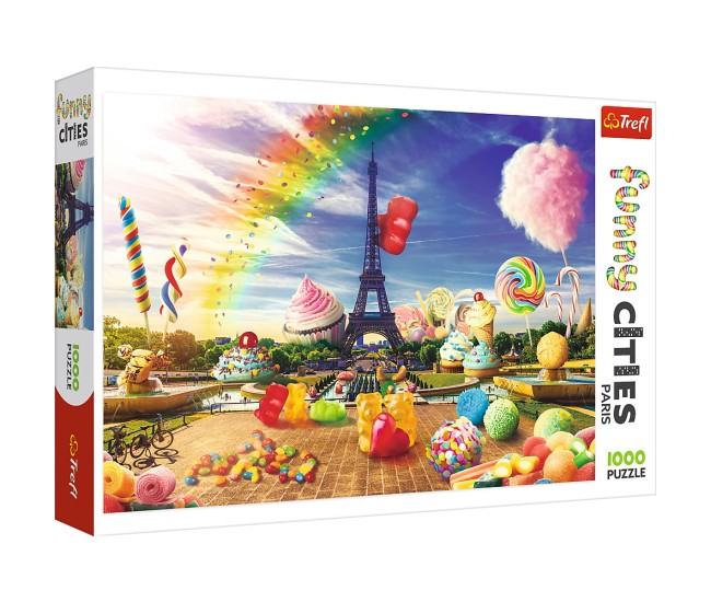 Puzzle trefl 1000 dulciuri la paris Puzzle trefl 1000 dulciuri la paris