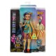 Monster high papusa cleo denile cu animalut si accesorii Monster high papusa cleo denile cu animalut si accesorii
