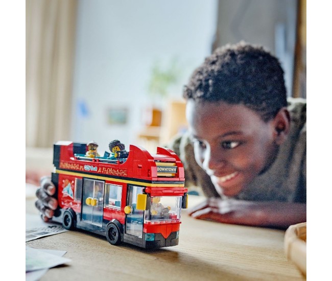 Lego city autobuz turistic rosu cu etaj 60407 Lego city autobuz turistic rosu cu etaj 60407