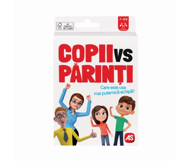 Joc de carti copii vs parinti Joc de carti copii vs parinti