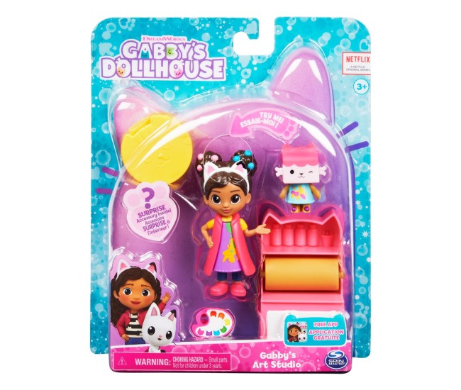 Gabbys dollhouse set studioul de arta al lui gabby Gabbys dollhouse set studioul de arta al lui gabby