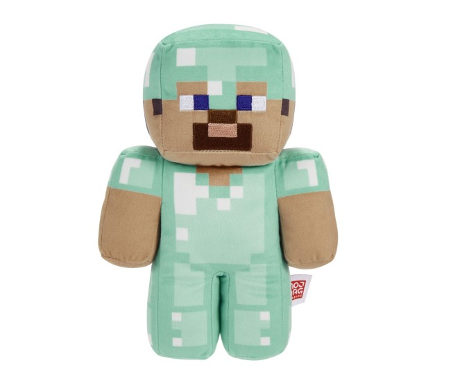 Minecraft figurina de plus diamond steve 20cm Minecraft figurina de plus diamond steve 20cm