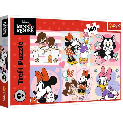 Puzzle trefl 160 disney ziua colorata a lui minnie Puzzle trefl 160 disney ziua colorata a lui minnie