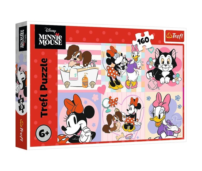 Puzzle trefl 160 disney ziua colorata a lui minnie