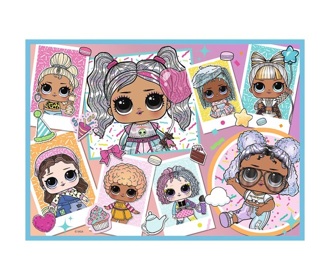 Puzzle trefl lol 4in1 cunoaste papusile Puzzle trefl lol 4in1 cunoaste papusile