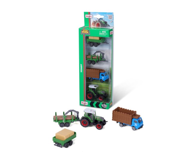 Maisto set 4 utiliaje agricole fendt Maisto set 4 utiliaje agricole fendt
