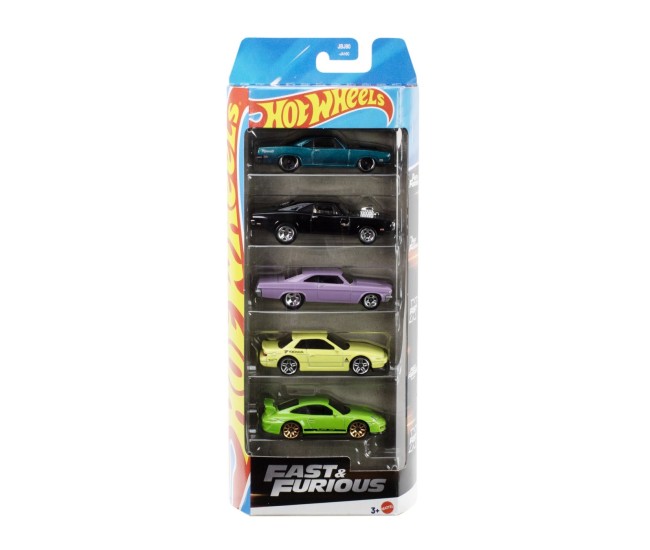 Set 5 masini hot wheels fast and furious