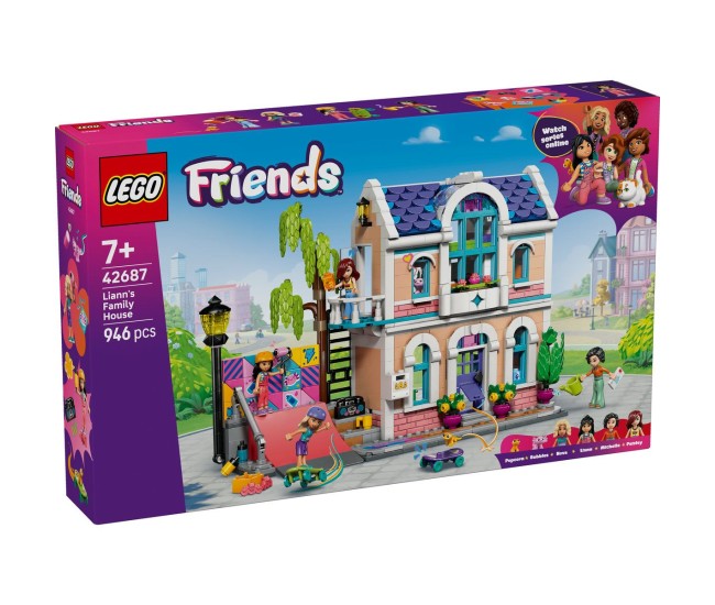 Lego friends casa familiei lui liann 42687